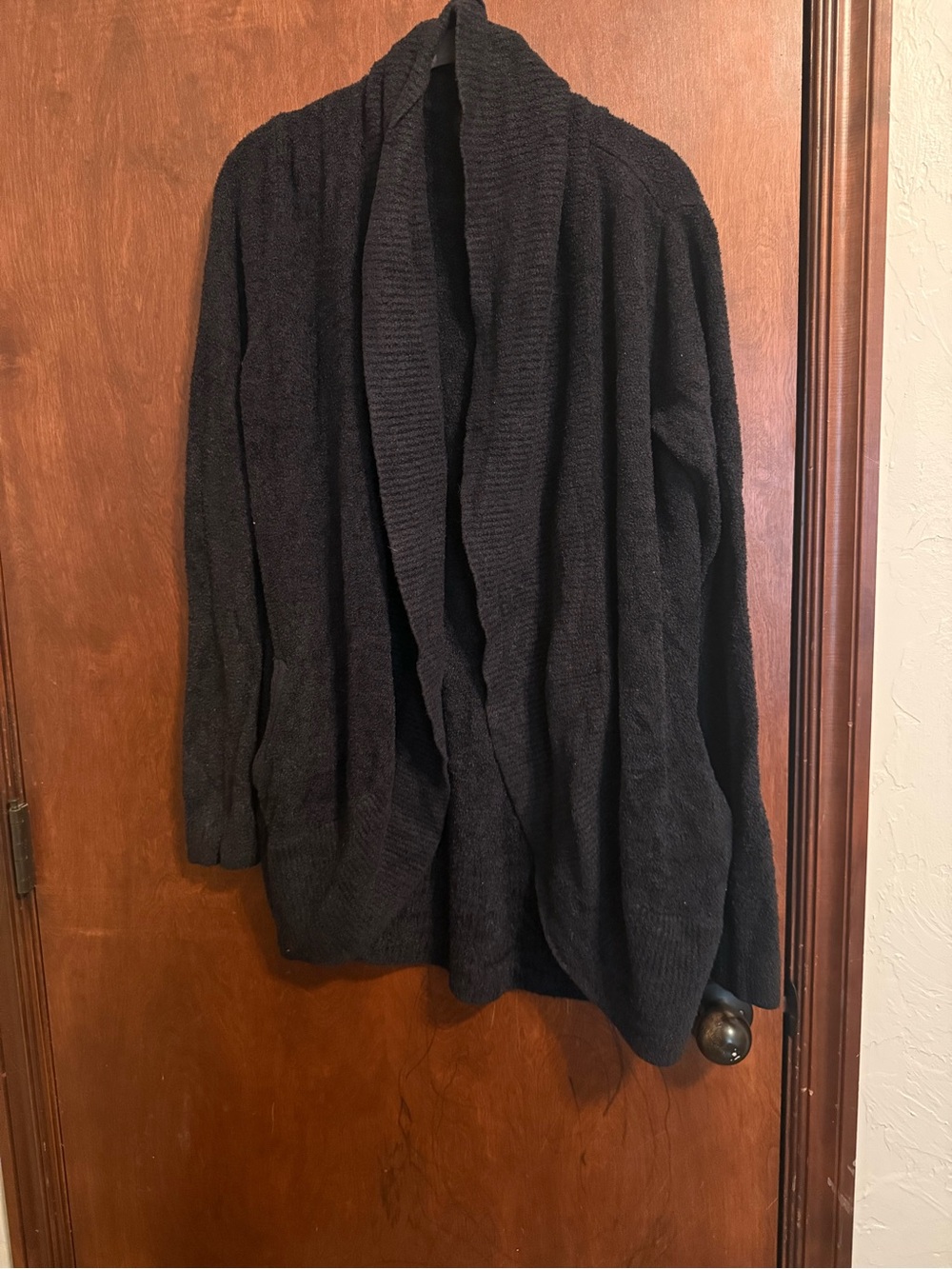Barefoot dreams cozychic women’s cardigan large